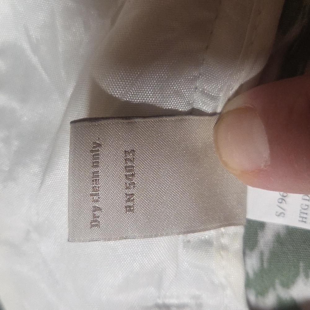 Banana Republic High Waist Green Patterned Shorts Size 3 - Picture 9 of 9